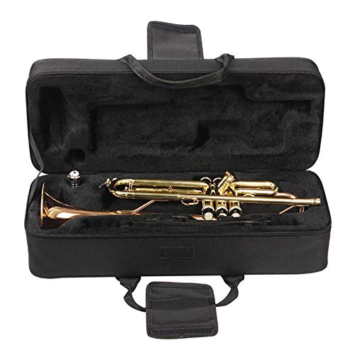 Sky Brand New Trumpet Lightweight Case Side Pocket/Strap Black Color #TOP3