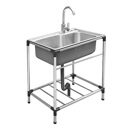 Évier utilitaire pour buanderie et extérieur avec robinet complet - 2