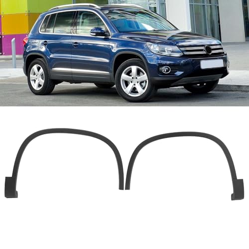 FSHero Riding 2pcs Wheel Molding Trim Fit for Volkswagen Tiguan 2012-2017