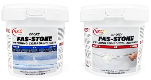 Fas Stone Epoxy Concrete Patching Compound 7 Gallon Kit