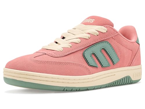 Image of Etnies LOCUT Skate Shoes - Classic Low-Top Vulcanized Skateboarding Sneaker - Pink - 11