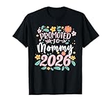 Promocionado a mami est 2026 Pronto To Be Mommy 2026 Camiseta