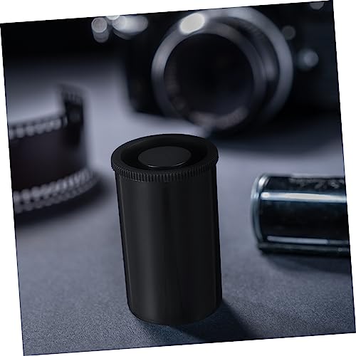 Veemoon 20pcs Film Canisters with Caps Film Camera Case Film Canisters for Camera Reusable Film Canisters Small Plastic Containers 35mm Film Camera Film Canister Film Canisters Black