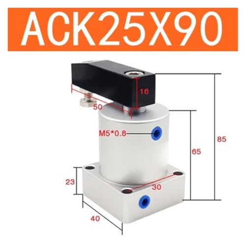 Cylindre de serrage rotatif ACK pour automatisation industrielle