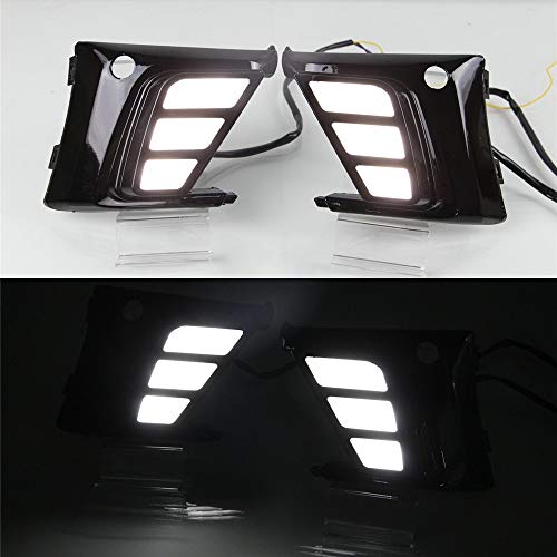 Feux de jour DRL LED pour Focus 2018-2020 version basse avec clignotants dynamiques