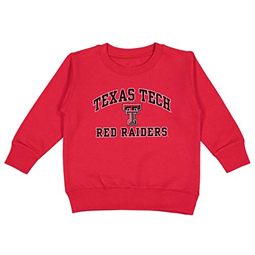 College Kids Texas Tech Red Raiders NCAA Toddler Fleece Crew Neck Sweatshirt (5/6T)