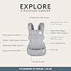 Baby Tula Explore Carriers - Breathable Baby Carrier Newborn to Toddler - Adjustable Toddler Carrier - Multiple Ergonomic Positions Front and Back - Ergonomic Fit for 7-45 lb - Mesh, Infinite #2