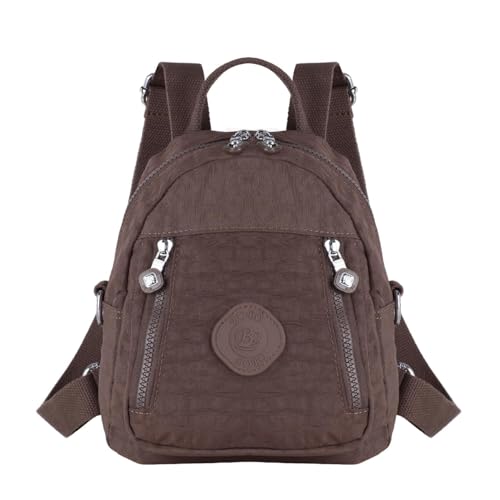 ZURV Mini Size Nylon Waterproof Backpacks for Women Fashion Crossbody Bag Suitable for Commuting to Work Shopping and Use By Teenagers
