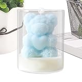 Con Forma De Oso: Acento De Boda Rojo, Iluminación Ambiental De Pareja, Exhibición De Regalo Simbólico, Atmósfera De Ceremonia | Oso Diseñado Para Socios Matrimonio Evento Sal