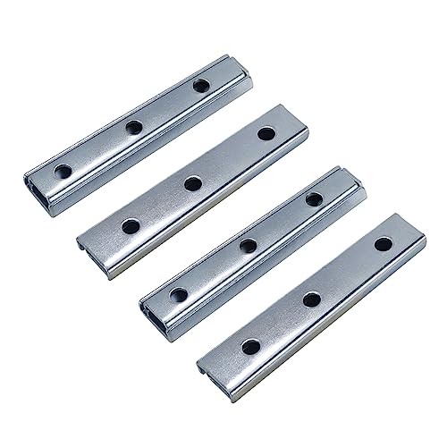 Bitray Sofa Latch Bed Frame Accessories Silver Furniture Connectors Furniture Hardware Accessories -4pcs