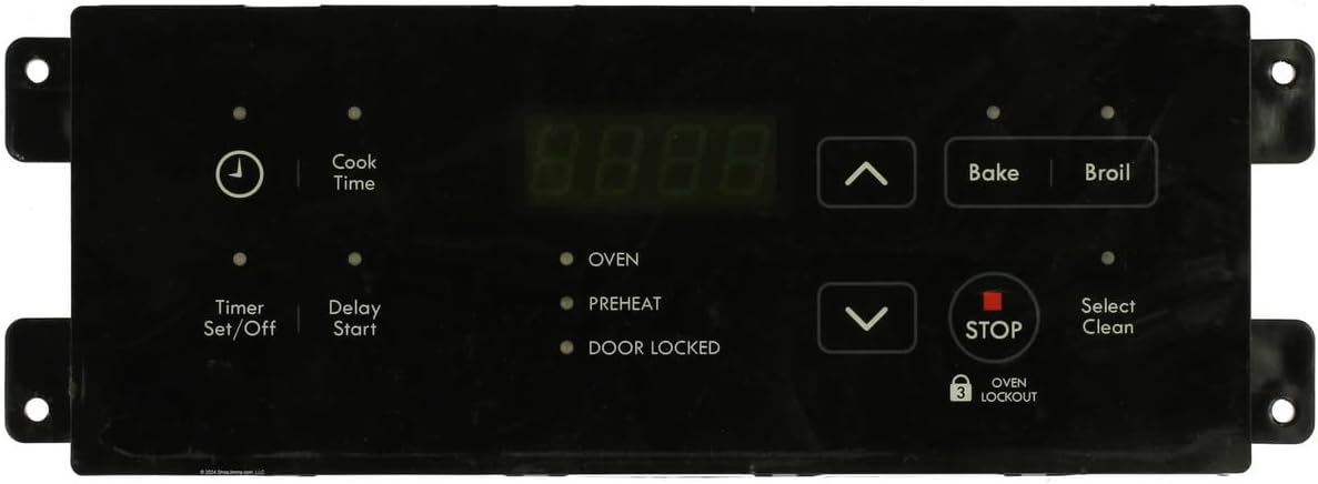 Replacement for Kenmore Oven 316557118 Electronic Clock Timer ES305, Black Overlay #Used # Tested