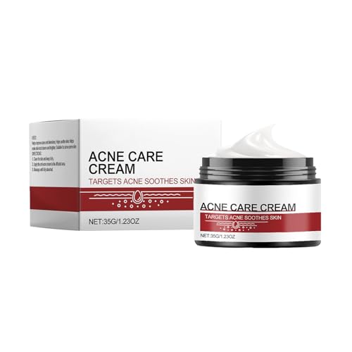 Crema Brufoli Viso – Crema Acne Potentissima, Riduce Subito Acne e Brufoli, Cura per Brufoli e Imperfezioni, Adatta a Tutti i Tipi di Pelle e Età, 35g