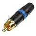 Produktbild REAN NYS373 Cinch Stecker by Neutrik blau RCA | NYS373-6