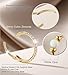 KREZIP 3PCS 18G Gold Nose Hoops Opal Nose Ring Hypoallergenic 316L Surgical Steel Hinged Nose Rings Hoops for Women Men Clicker Septum Jewelry Cartilage Helix Daith Conch Piercing Jewelry(18G 8mm Gold)