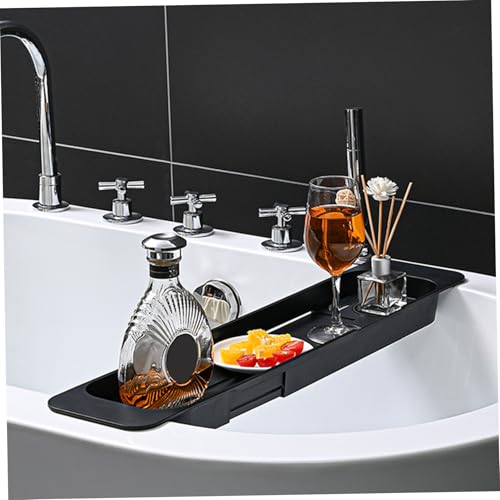 Bandeja de bañera para evitar caídas de accesorios con base acrílica 6