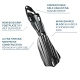 Scubapro Seawing Nova 2 płetwy, czarne, 9/11, L
