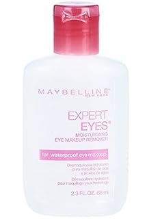 Maybelline New York Expert Eyes Moisturizing Eye Makeup Remover, For Waterproof Eye Makeup, 2.3 fl. oz.