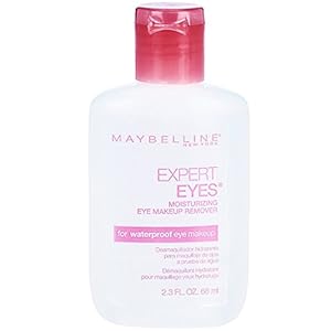 Maybelline New York Expert Eyes Moisturizing Eye Makeup Remover, For Waterproof Eye Makeup, 2.3 fl. oz.