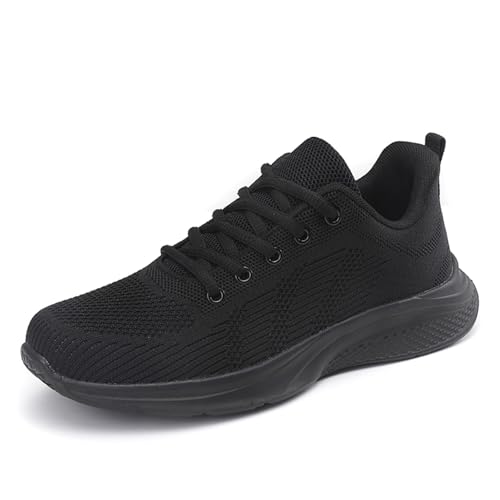 Generisch Zapatillas deportivas para mujer y hombre, suaves, de malla, transpirables, suela suave, para correr, deslizantes, pies anchos, zapatos de salud, zapatos funcionales, Estilo I01 Negro, 44 EU Generisch Zapatillas deportivas para mujer y hombre, suaves, de malla, transpirables, suela suave, para correr, deslizantes, pies anchos, zapatos de salud, zapatos funcionales, Estilo I01 Negro, 44 EU