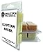 Candlecopia Sweet Patchouli, Indian Sandalwood & Egyptian Amber Scented Soy Wax Cubes for Electric Tart Warmer, 3 Pack