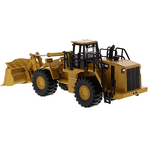 1:64 Scale Caterpillar 988H Wheel Loader - Construction Metal Series By Diecast Masters - 85697 - Functioning Arm And Bucket - Play And Collect - Made Of Diecast Metal With Some Plastic Parts #TOP3