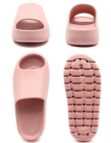 Image of Cloud Slides for Women Men, Unisex Recovery House Slides Indoor Outdoor, Waterproof Shower Shoes for Bathroom, Womens Mens Walking Sandals Comfortable