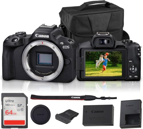 Canon EOS R50 24.2MP APS-C Mirrorless Camera