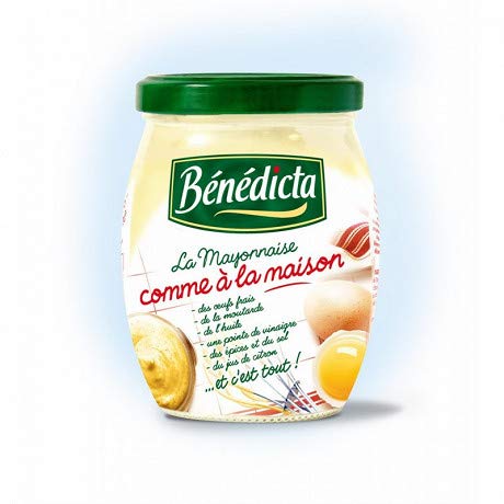 BÉNÉDICTA - Mayonnaise Comme À La Maison 500G - Lot