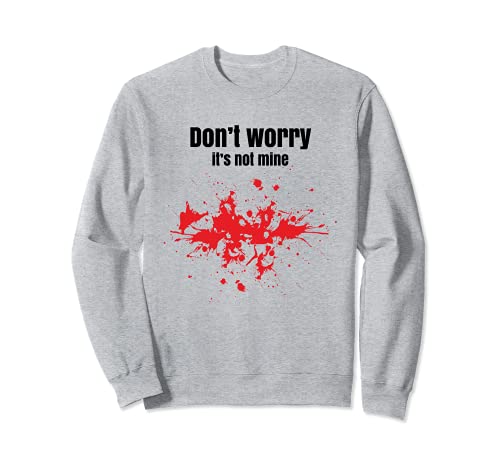 Sangue Splatter Halloween Costume Shirt per donne uomini Felpa