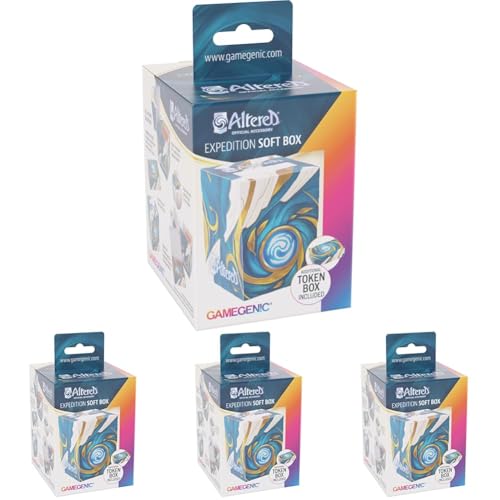 Gamegenic Asmodee Altered : Expedition Soft Box - Mana Orb - Jeux de société - Cartes à jouer et à collectionner - Accessoires et protection (Lot de 4)