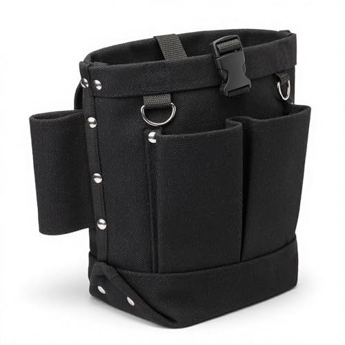 Lichamp Bull Pin and Spud Wrench Holder Construction Tool Belt Pouches Bolt Bag for Iron Work