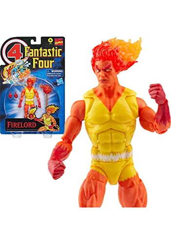 Hasbro Marvel Fantastic Four Series - Firelord Action Figure F34445L0, Multicolor, 6 - Image 2