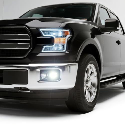 Boxlight LED Fog Lights Compatible with 2015 2016 2017 Ford F150 Fog Lamps Assembly Left Driver and Right Passenger Side by Boxlight - Image 7