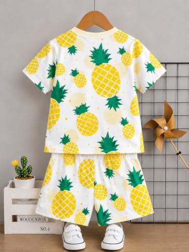 Image of THIIYA KIDS Boys Cotton Co-Ord Set | Printed T-Shirt & Shorts | Soft Comfortable Summer Wear for Kids