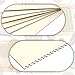Minatee 18 Pcs Beginners Wooden Loom Notched Weaving Loom Basket Weaving Tools for Kids Adult Art Craft Activity Jewelry Motor Skills Crochet Knitting Sewing Teaching Educational, 6 x 9 in