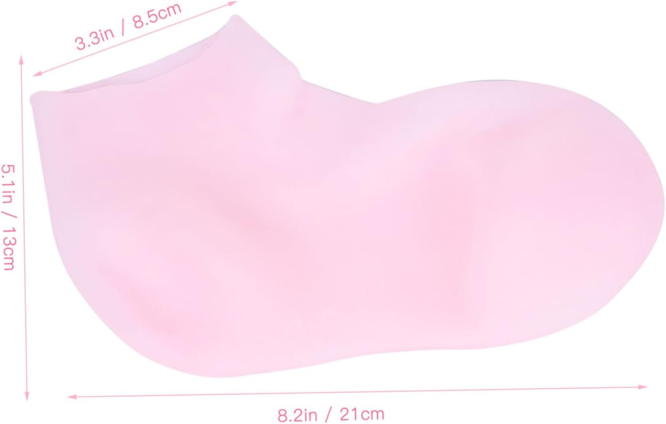 1pair Moisturizing Foot Exfoliator Socks Women Socks Hosiery Heel Protectors