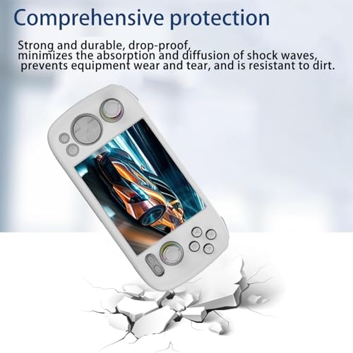 Coque silicone RG 406H NOUKAJU blanche antichoc de qualité supérieure