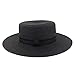 Produktbild 2020 Weiblicher Hut Neue Frauen-Jazz Straw Sonnenhut im Freien Sonnenhut Wohnung Wide Brim Sonnenschutz Flat Top Hat beiläufige Art und Weise weiche Dekoration Beleuchtung Einstellbare Strand Sonnenhu