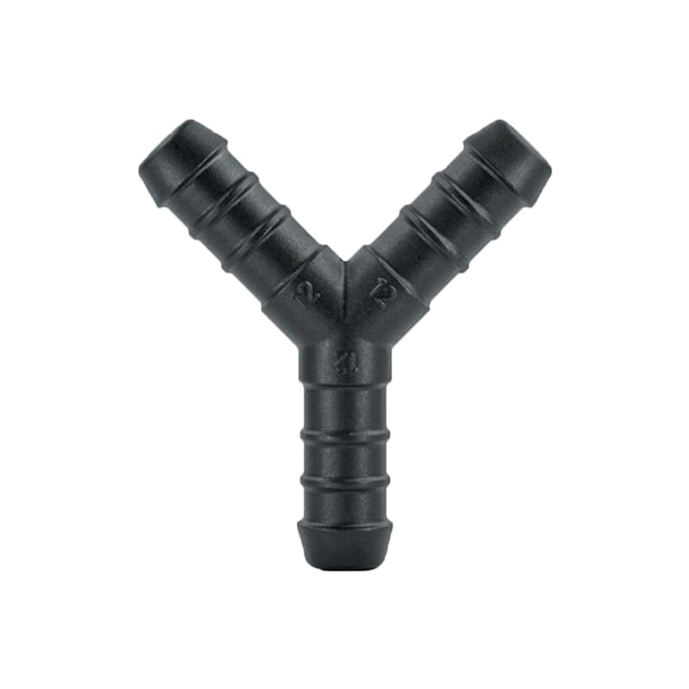 Kafton Hose Tube Pipe 3-Way Y-Piece Splitter Connector 6Mm - Fuel Air Pipe Connector Joiner Air Fuel Water (12Mm, 5)