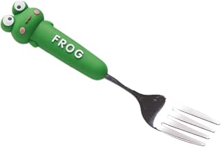 2PC-304 stainless steel cartoon spoon household fresh tableware-frog fork