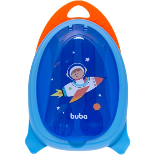 Buba, Kit Refeição Com Talheres Aventuras Astronauta
