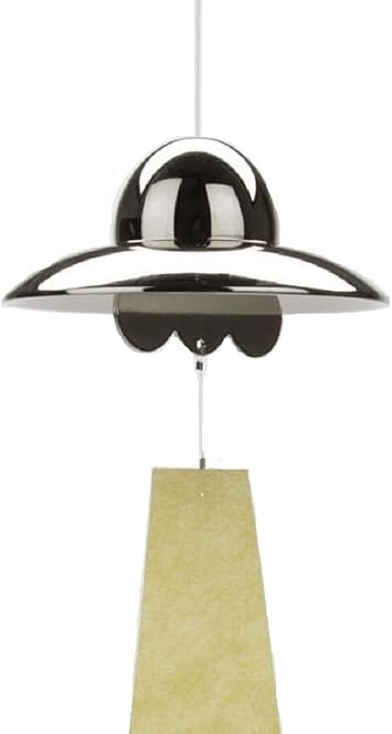 NOUSAKU Wind bell Chime UFO Japanese Furin Handmade Artifact Japan Craft Art Work Nickel