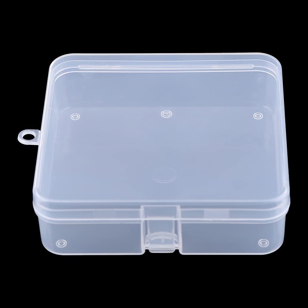 Portable Baby Infant Teether for Case ansparent Holder Pacifier Chain Storage Box Newborn Outdoor avel Clear avel PP, As Pic Shows