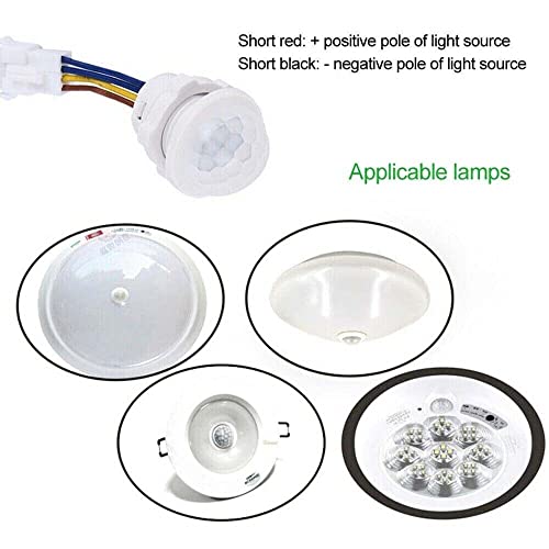 5/10Pcs Pir Infrared Motion Sensor Detector Smart Switch 110V Light Switch Auto (5Pcs) #TOP6