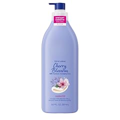 Cherry Blossom Body Lotion with Jojoba Oil Lightweight Fast-Absorbing Moisturizer for Soft and Nourished Skin Hydrating Formula in