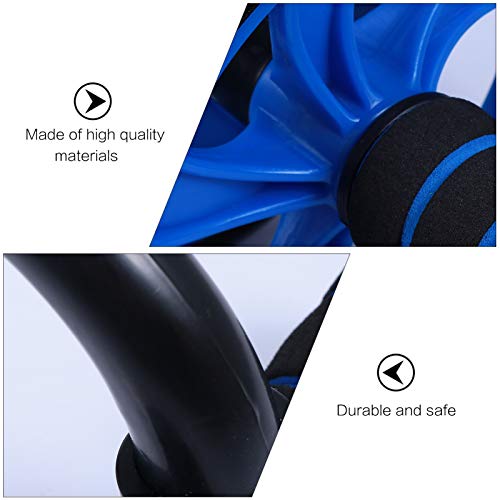 BESPORTBLE, 1 conjunto de rodas de fitness abdominal, treinamento, roldanas silenciosas para treino