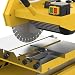 Güde Steintrennmaschine GSTM 350 (230 V, 2200 W, 11,5 cm max. Schnitttiefe, 80 cm max. Schnittlänge, schwenkb. Kopf bis 45°, Sanftanlauf, kugelgel. Fahrwerk, intg. Wasserpumpe, inkl. Diamantscheibe)