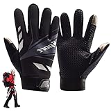 Écran tactile : conçus avec une fonction d'écran tactile sur votre doigt, les gants d'équitation vous permettent d'utiliser votre téléphone portable avec une haute sensibilité et peuvent non seulement empêcher le froid pour protéger les mains, mais également travailler et jouer facilement.