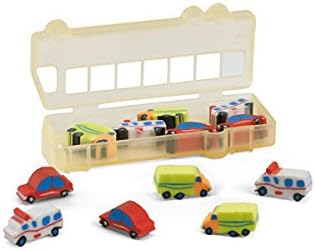 eBuyGB Car Shape Eraser Set