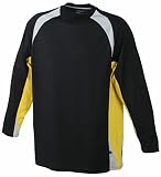 Goalkeeper Shirt Junior/James & Nicholson (JN 367k) XS S M L XL XXL, schwarz, L (134-140)